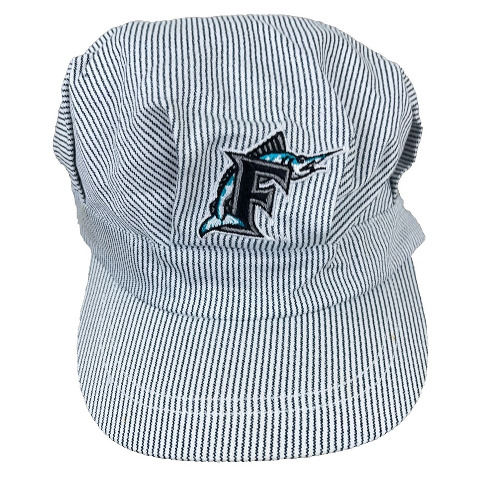 Vintage Florida Marlins Hat Cap Snapback Dontrelle Willis Rookie Train Conductor